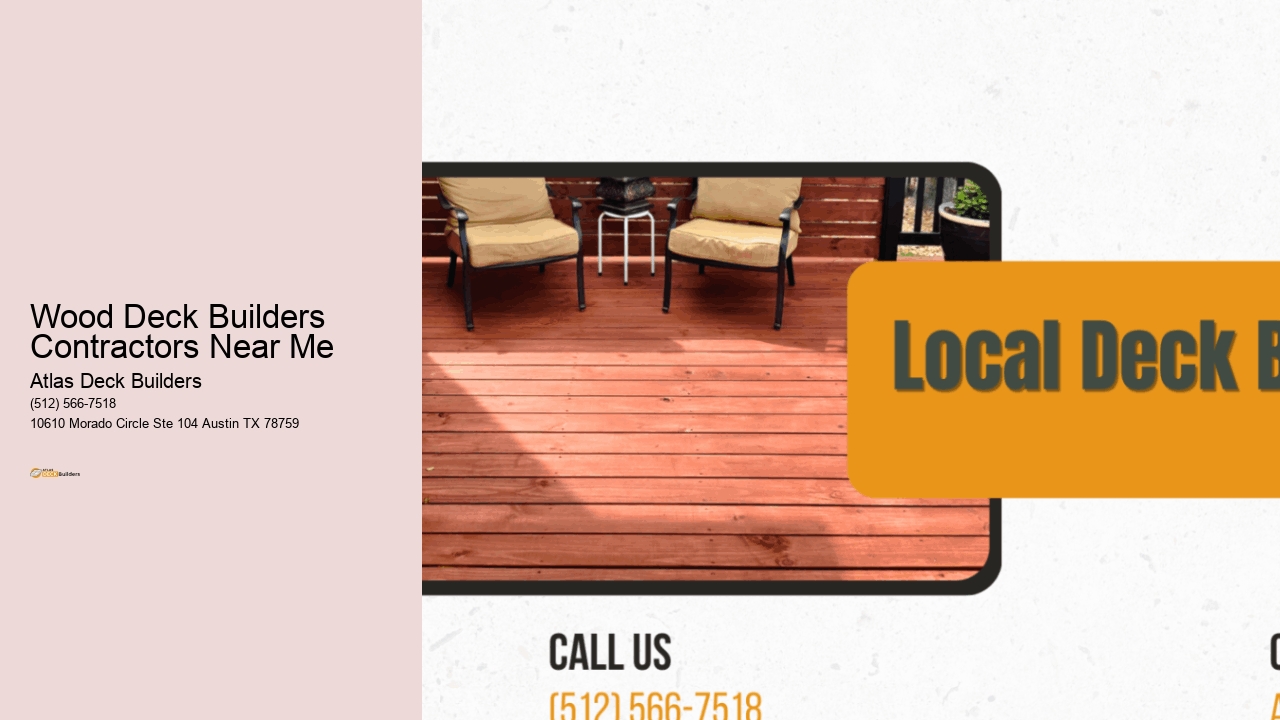 Wood Deck Builders Contractors Near Me 
